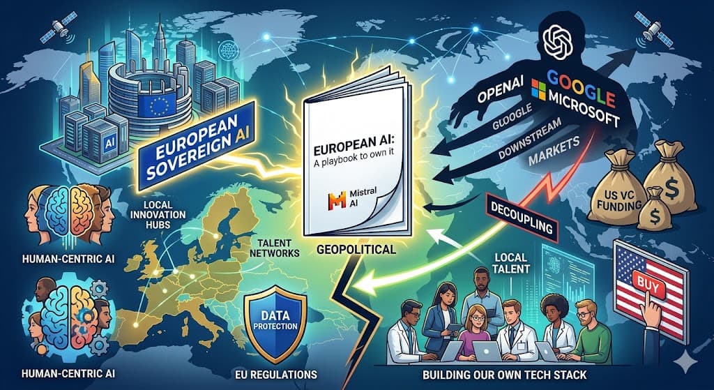歐洲不想被 OpenAI 殖民 — Mistral 的 AI 自主化野心