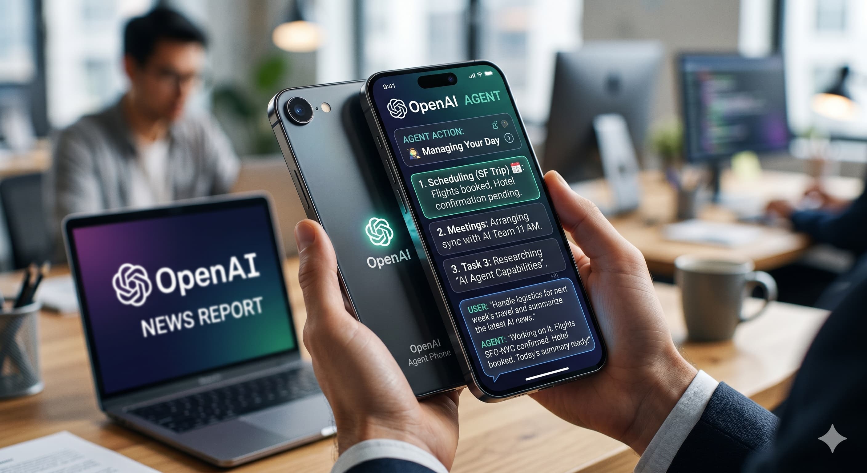 OpenAI 做手機 只是 AI Agent 取代 App ?
