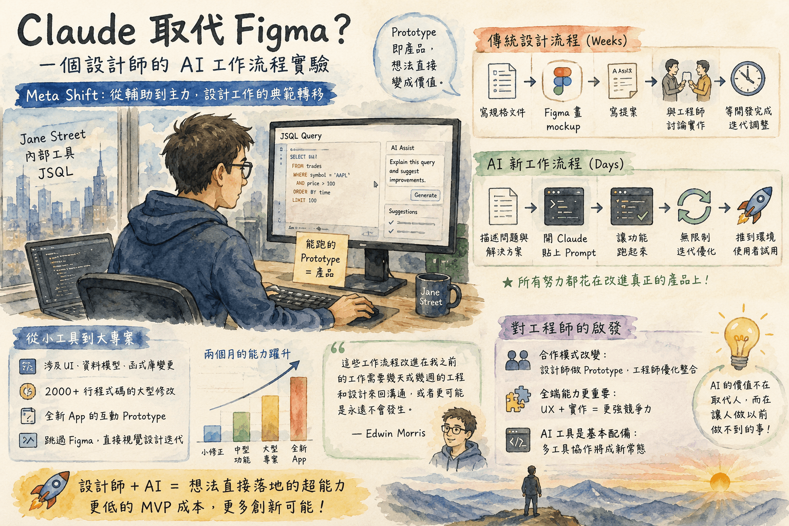 用 Claude 做設計比 Figma 還順手?一個設計師的 AI 工作法