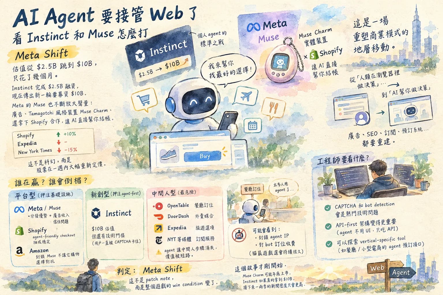 AI Agent 接管 Web 之後,廣告和電商的商業模式還跑得動嗎?